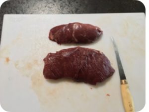 Trimmed Venison