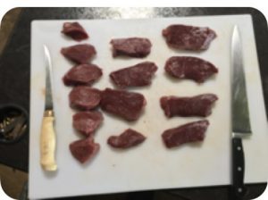 Sliced Steaks